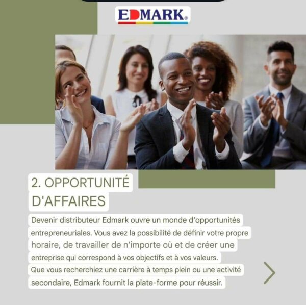 DEVENIR UN DISTRIBUTEUR EDMARK – Image 5
