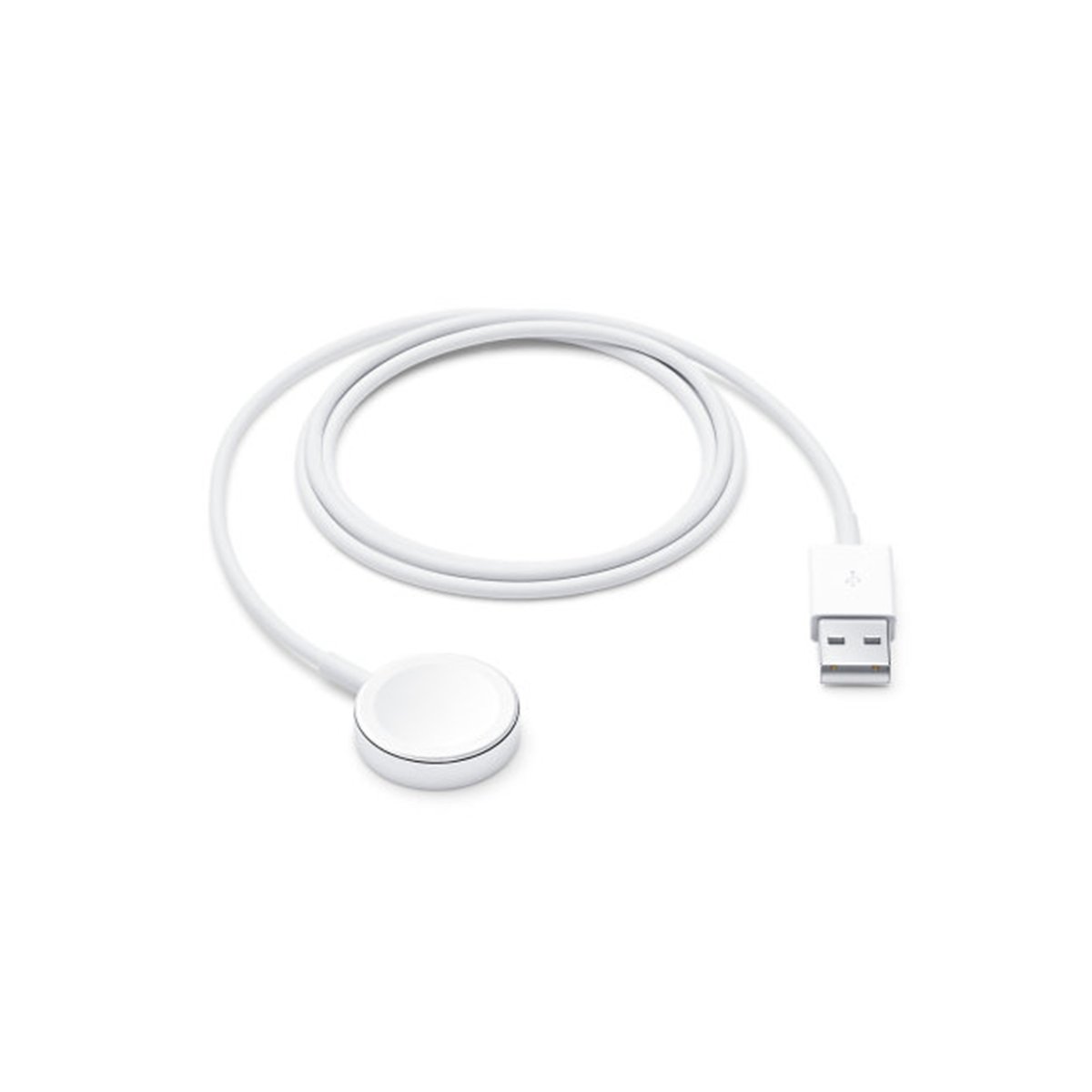Câble de charge magnétique Apple Watch VC-18 blanc avec prise USB