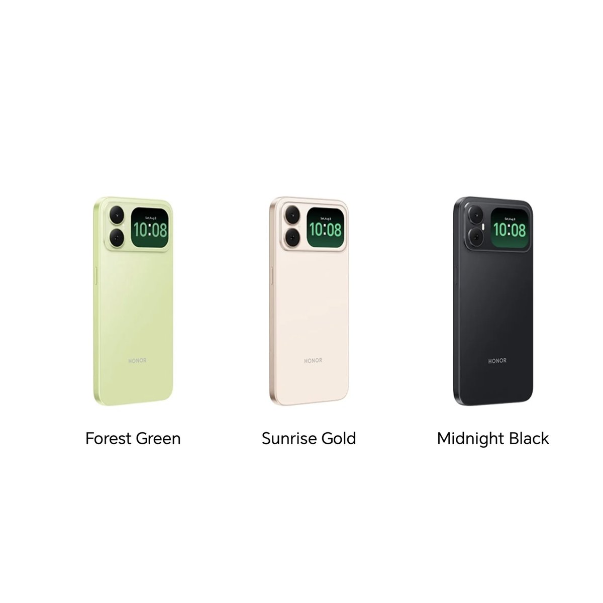 HONOR Play20C en trois coloris : Forest Green, Sunrise Gold et Midnight Black